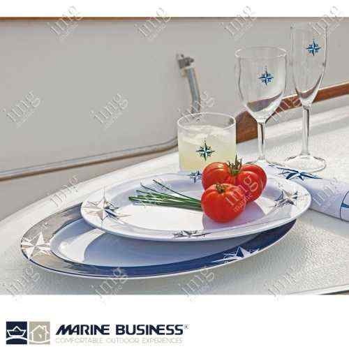 Posate in acciaio Inox e ABS di Marine Business Linea di piatti e stoviglie infrangibili Northwind
