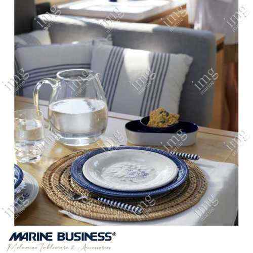 Posate in acciaio Inox e ABS di Marine Business Linea di piatti e stoviglie infrangibili Harmony