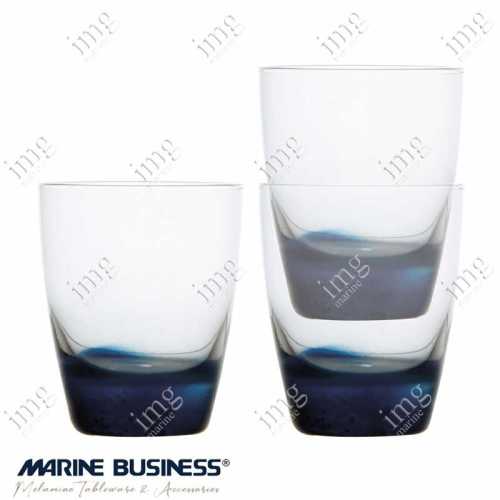 Bicchieri Blue Acqua Ecozen infrangibili e impilabili Marine Business