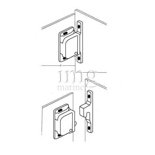 Arresto a spinta Grace disegno