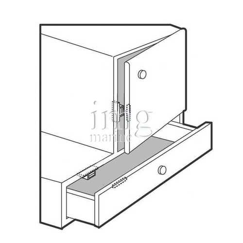 Arresto magnetico Mag-PF3 2 disegno