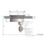 Chiusura a compressione Roca 76 misure