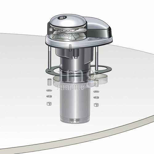 Verricello salpa ancora Prince DP2L 770 disegno