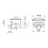 Chiusura a spinta JF Turn disegno