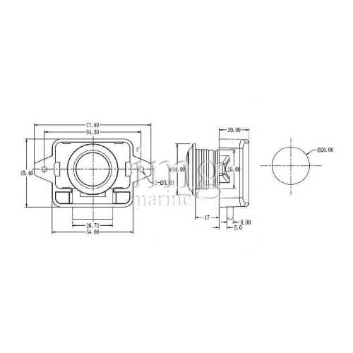 Chiusura a pulsante JF misure