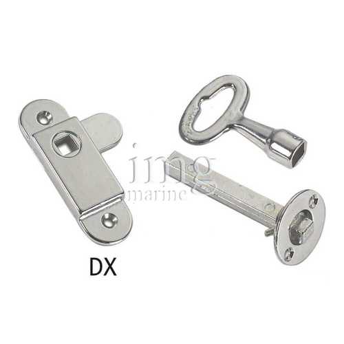 Chiusura a tavella con chiave