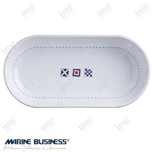 Vista interna del vassoio per Set aperitivo Venezia Marine Business in melamina infrangibile