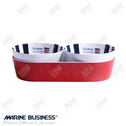 Set aperitivo Venezia Marine Business in melamina infrangibile