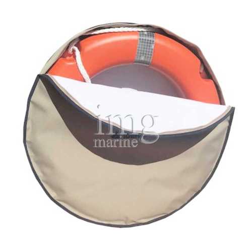 Sacca per salvagente anulare Beige dettaglio Sacca per salvagente anulare Beige dettaglio