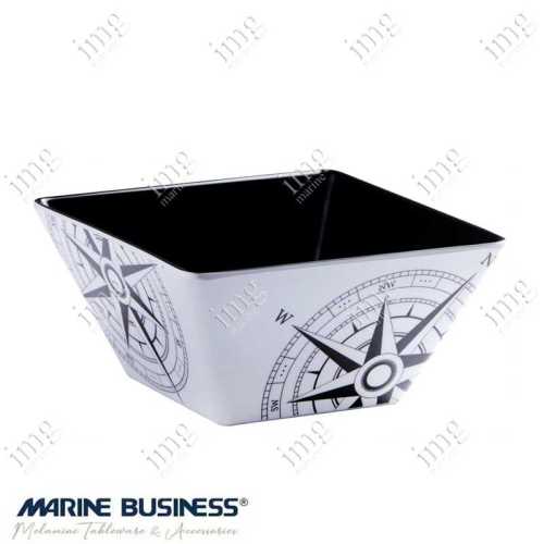Piatti fondi Lombok Marine Business 6 pezzi in melamina infrangibili