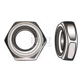 Dadi esagonali autobloccanti acciaio inox A4 DIN 985 Blister disegno