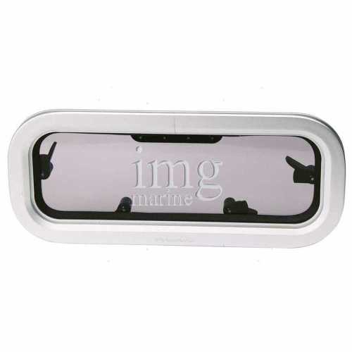 Oblò rettangolare tipo GOIOT in alluminio