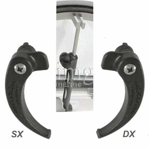 Ricambi per osteriggi JBA Vent Maniglie e compasso