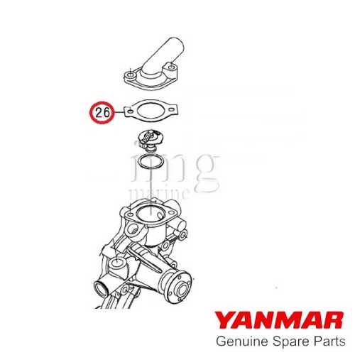 Guarnizione termostato oring JHE dis