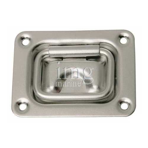 Maniglia alza paglioli ad incasso rettangolare