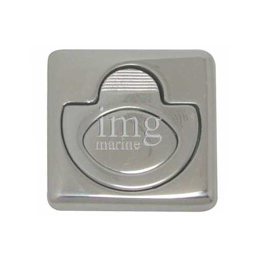 Maniglia alza paglioli ad incasso quadrata