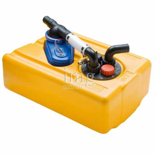 Serbatoio per acque nere completo