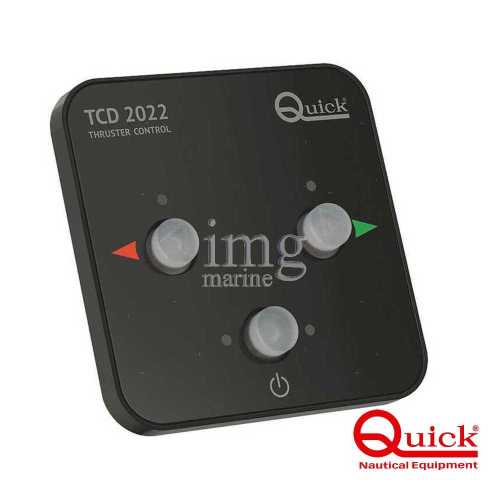 Pannello comando Touch TCD 2022 Quick