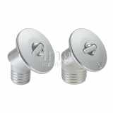 Tappo imbarco inclinato 30° ottone