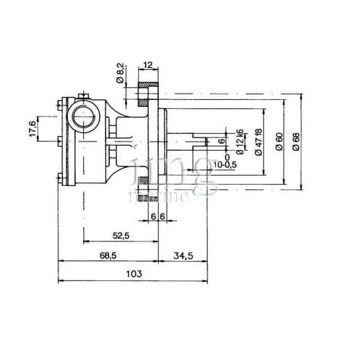 Pompa ST137 ANCOR misure