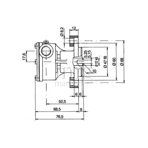 Pompa ST138 ANCOR misure