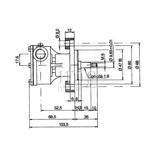 Pompa ST139 ANCOR misure
