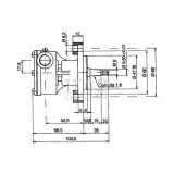 Pompa ST139 ANCOR misure