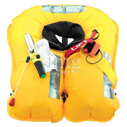 Giubbotto Gonfiabile 100N Baby SAFE 4.0 ISO12401 aperto