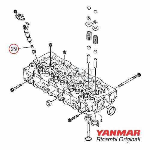 Rondella motori Yanmar 4JH3-DTE