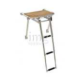 Plancetta di poppa Teak con scaletta