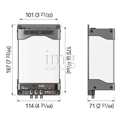 Caricabatterie SBC/NRG+ bassa potenza Quick 140 misure