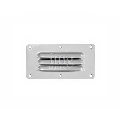 Presa d'aria inox 127x67