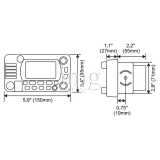 VHF fisso Standard Horizon GX1800GPS