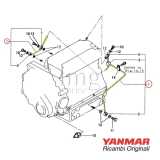 Tubo Olio 3GM30 Yanmar