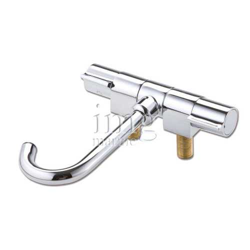 Rubinetto miscelatore canna bassa abbattibile