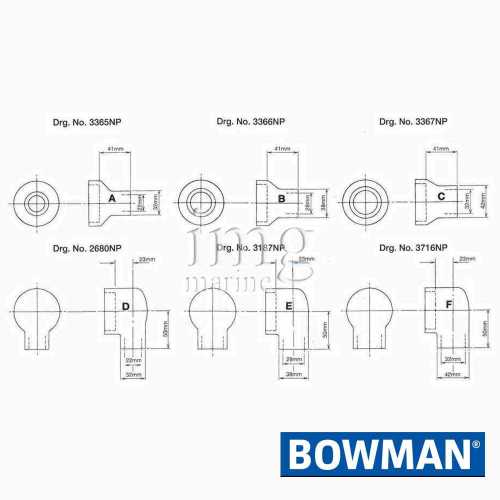 Scambiatori refrigeranti olio DC Bowman manicotti