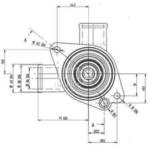 Pompa SPX F5B-9 Johnson misure 2