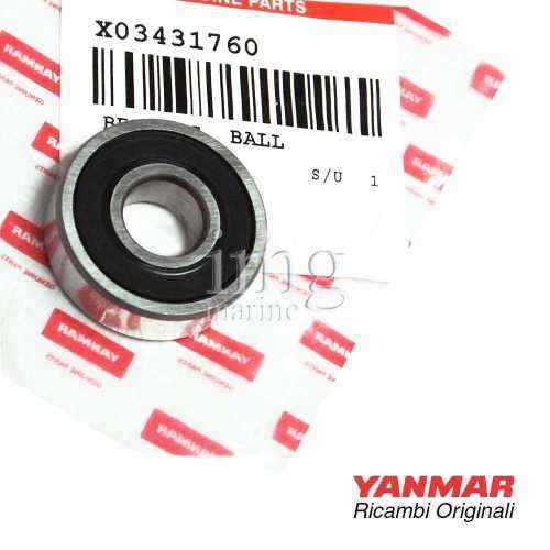 Cuscinetto posteriore pompa Acqua di mare motori Yanmar serie GM YM