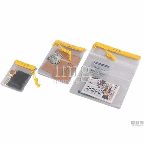 Buste porta documenti impermeabili confezione 3 pezzi