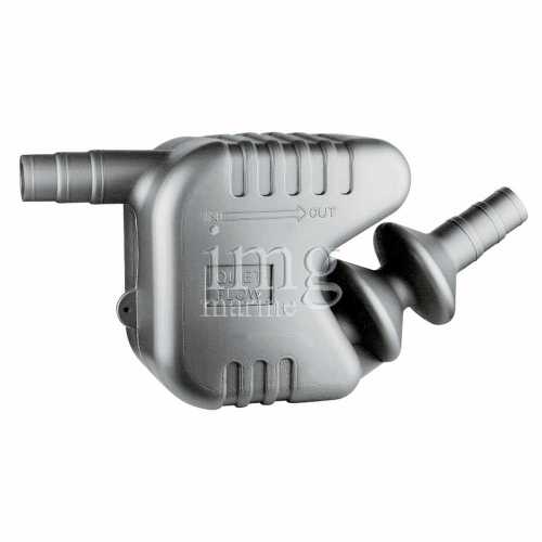 Marmitta silenziata con portagomma 55 60 65