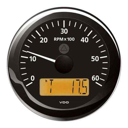 Contagiri - Contaore VDO View-Line Black 6000