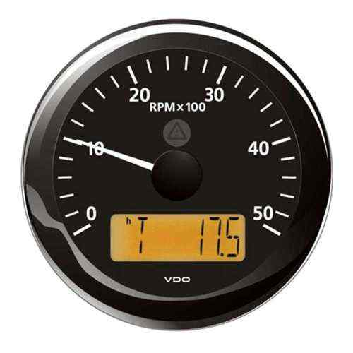 Contagiri - Contaore VDO View-Line Black 5000