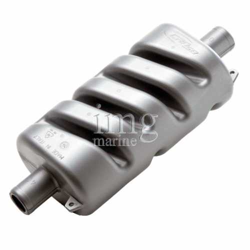 Marmitta silenziata MUFFLER MA CanSB per tubi con diametro da 40 a 102 mm