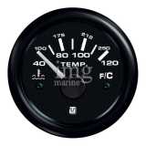 Indicatore temperatura acqua Uflex Ultra Black