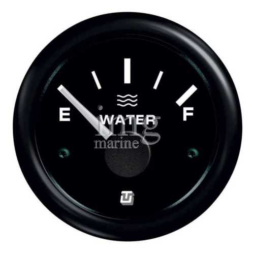 Indicatore livello acqua 0-180 Uflex Ultra Black