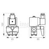Elettrovalvola 100l/h Quick mis