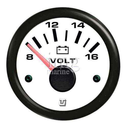 Voltmetro Uflex Ultra White