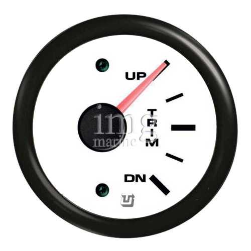 Indicatore Trim 160-10 Uflex Ultra White