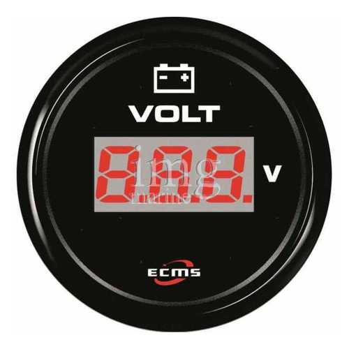 Voltmetro ECMS All Black