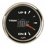 Indicatore Trim 167-10 ECMS Black Chrome